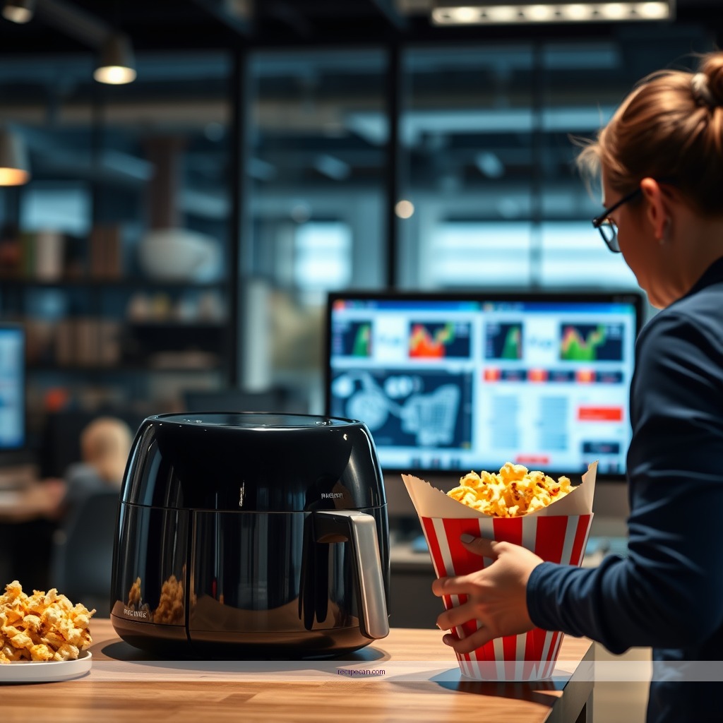 Time Required - air fryer popcorn recipe