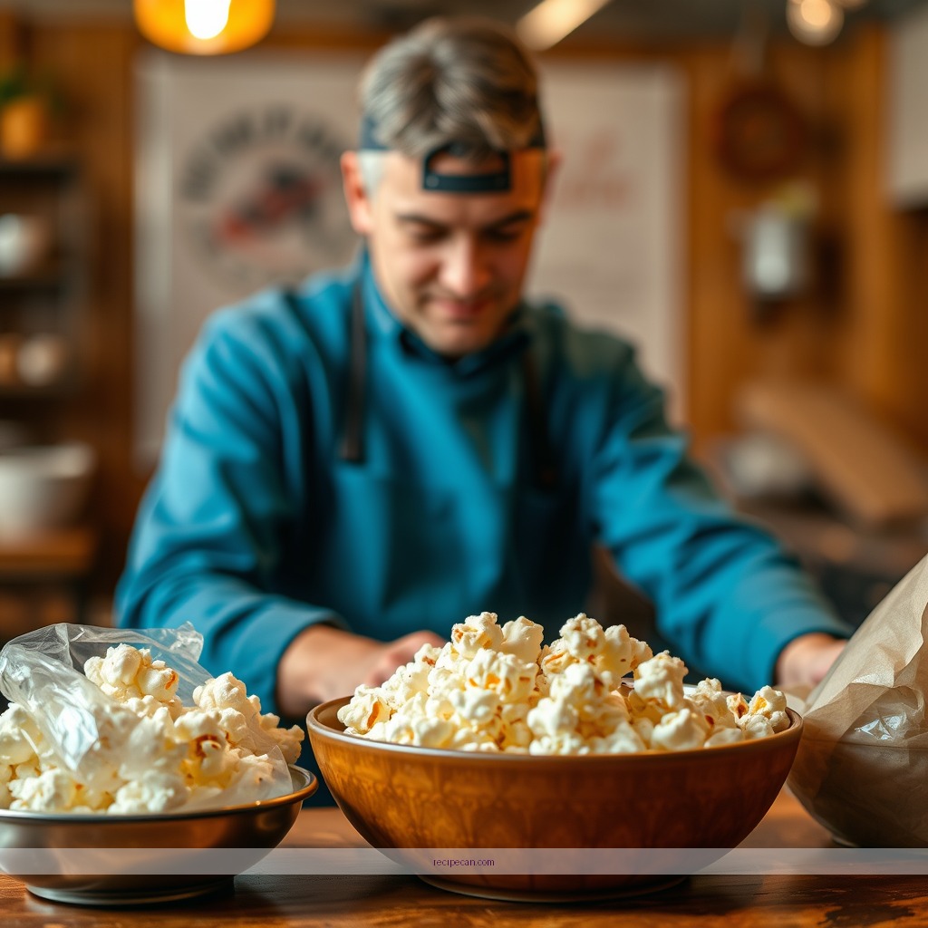 Time Required - recipe for sweet popcorn