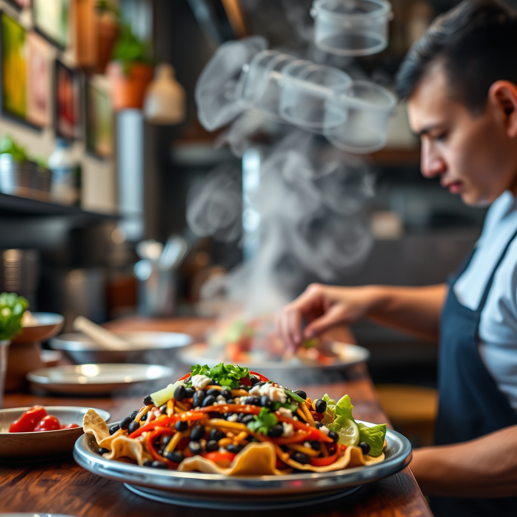 Time Required - nachos with black beans recipe