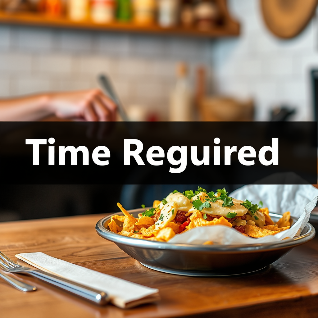 Time Required - nachos cheese recipe