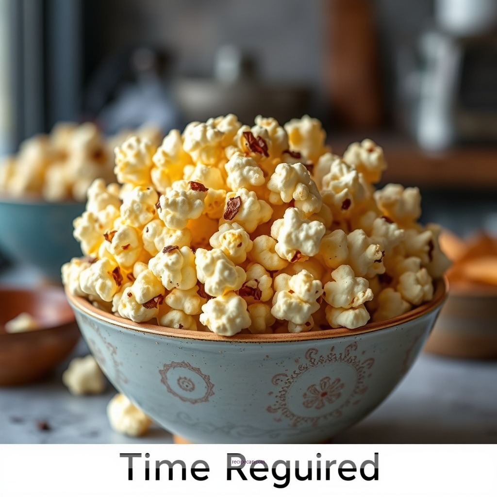 Time Required - truffle popcorn recipe