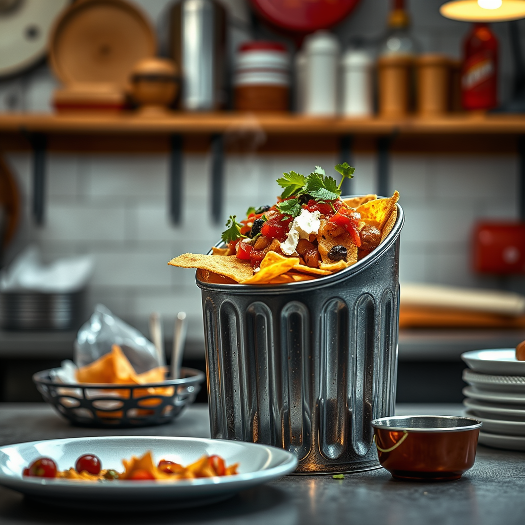 Time Required - recipe for trash can nachos