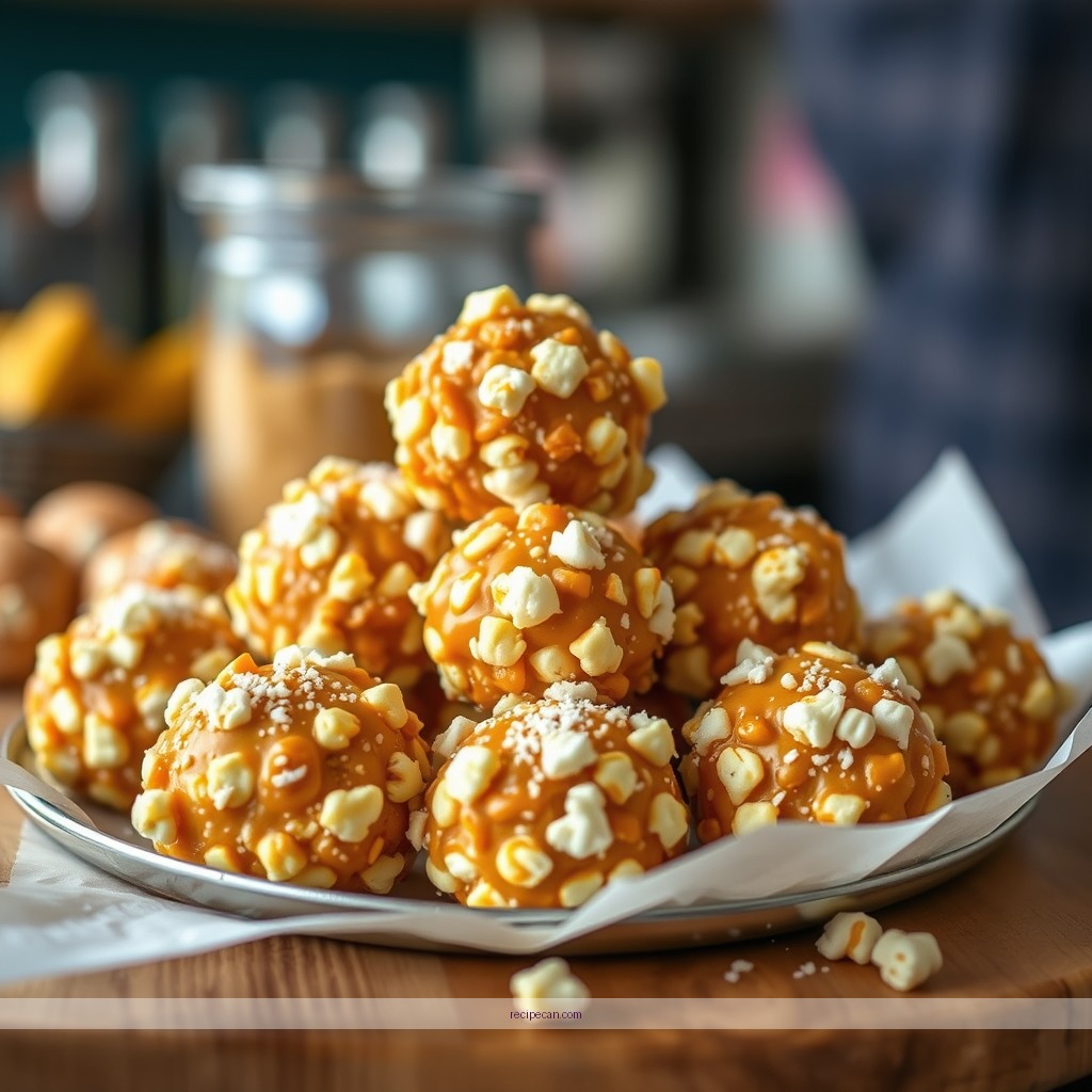 Time Required - caramel corn popcorn balls recipe