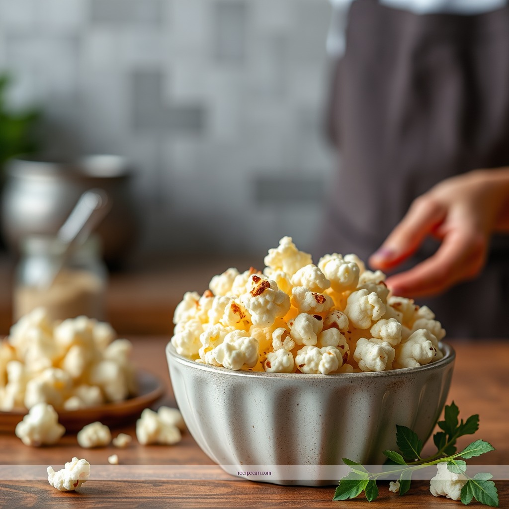 Time Required - cauliflower popcorn recipe