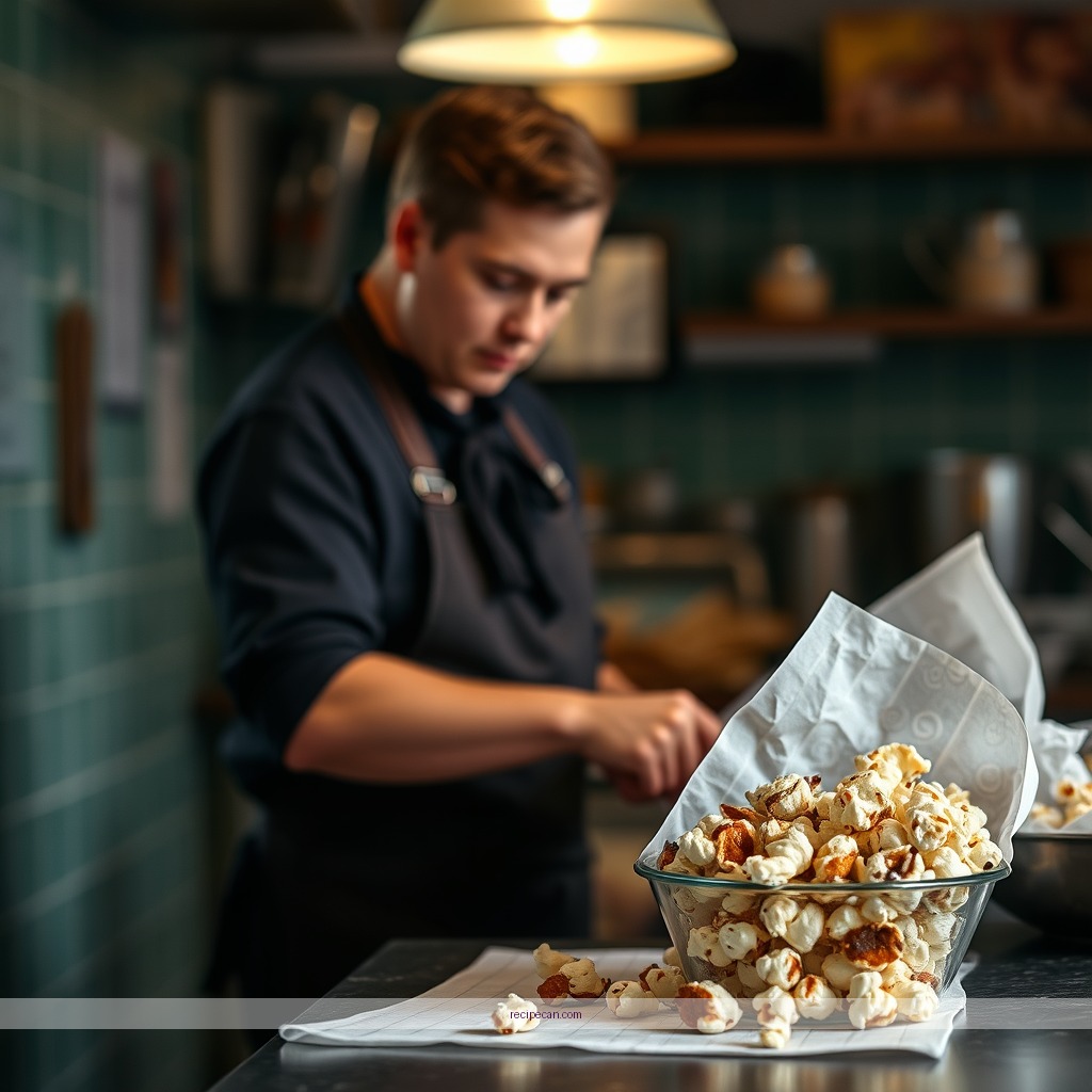 Time Required - chocolate and popcorn recipe