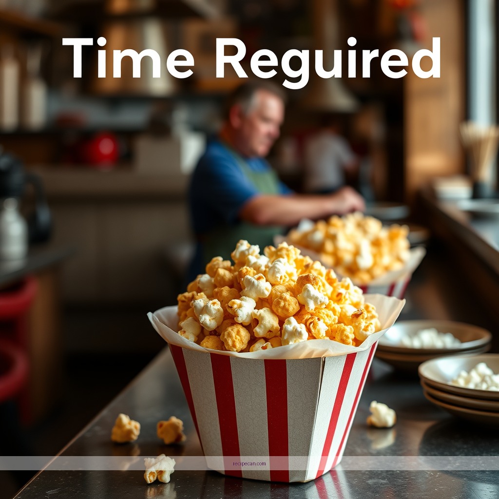 Time Required - recipe for caramel popcorn