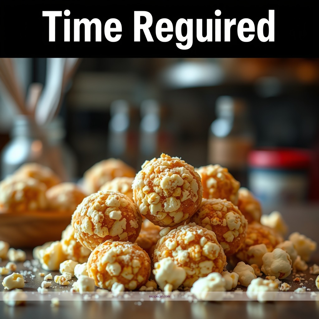 Time Required - old fashioned popcorn balls recipe