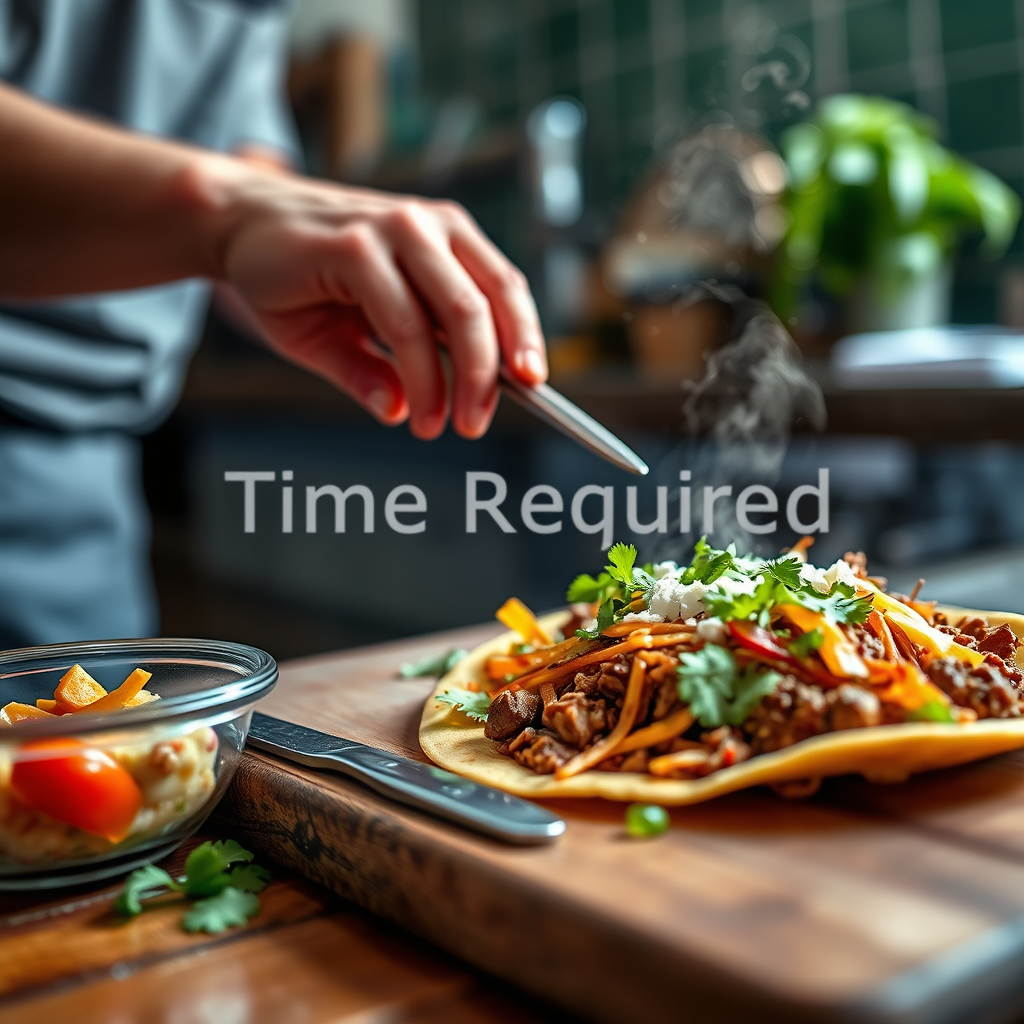 Time Required - ground beef for nachos recipe