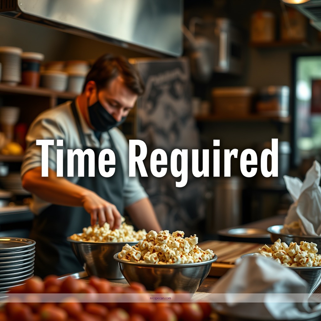 Time Required - popcorn recipes sweet