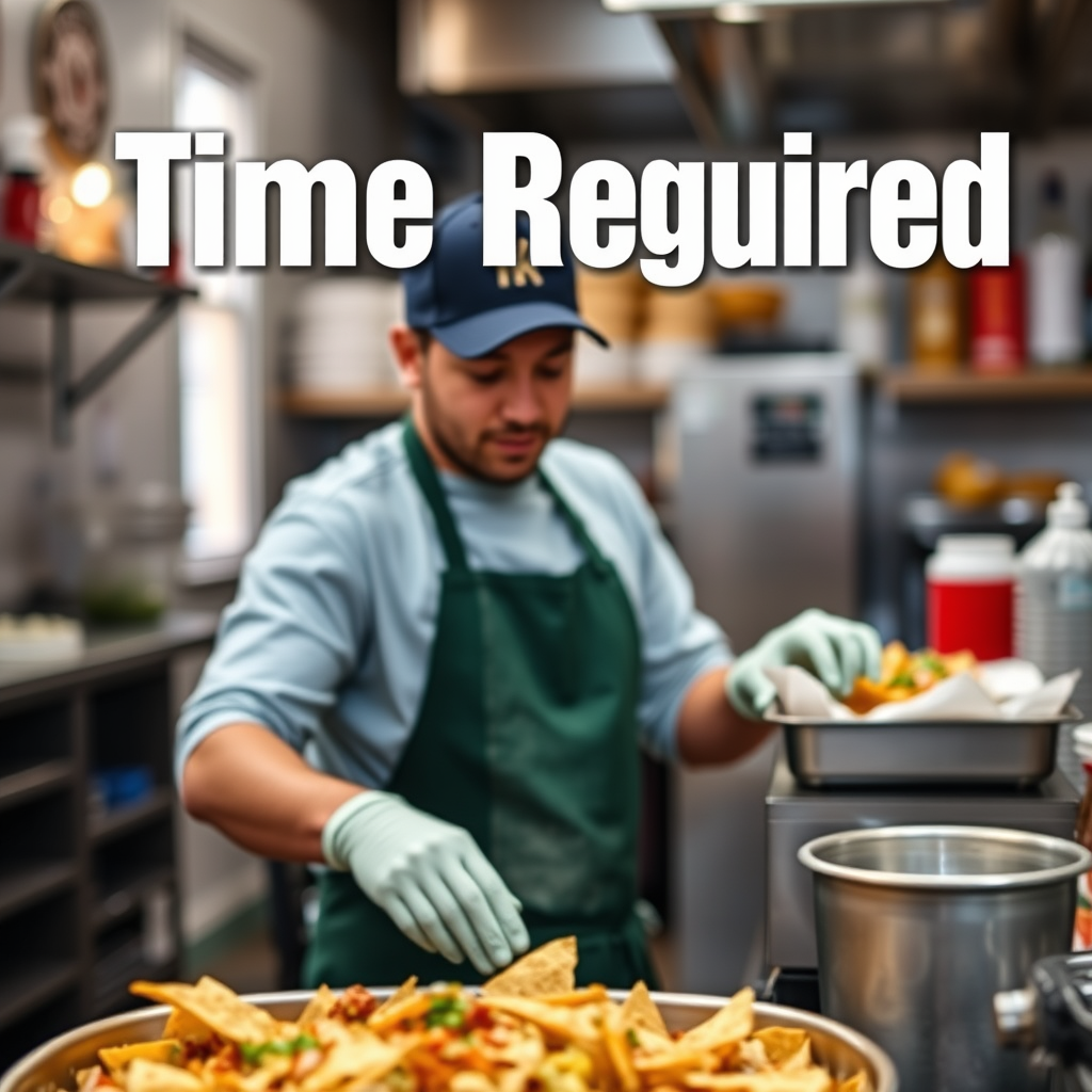 Time Required - loaded chicken nachos recipe