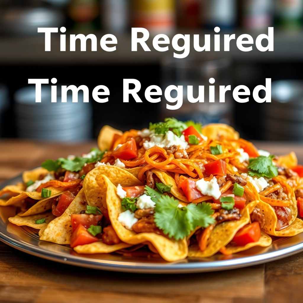 Time Required - mexican nachos recipes