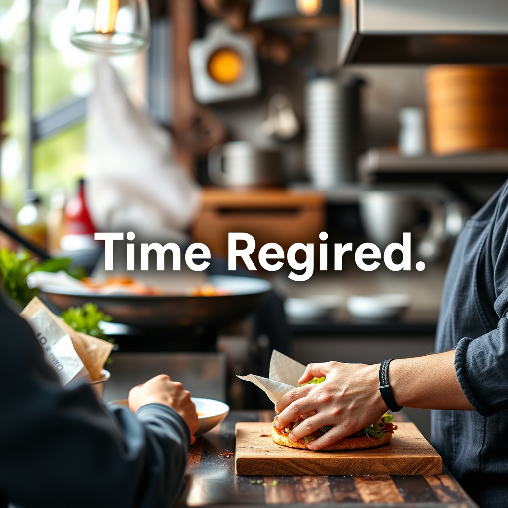 Time Required - nacho bar recipe