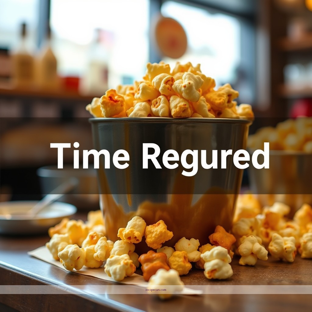 Time Required - recipe for microwave caramel popcorn