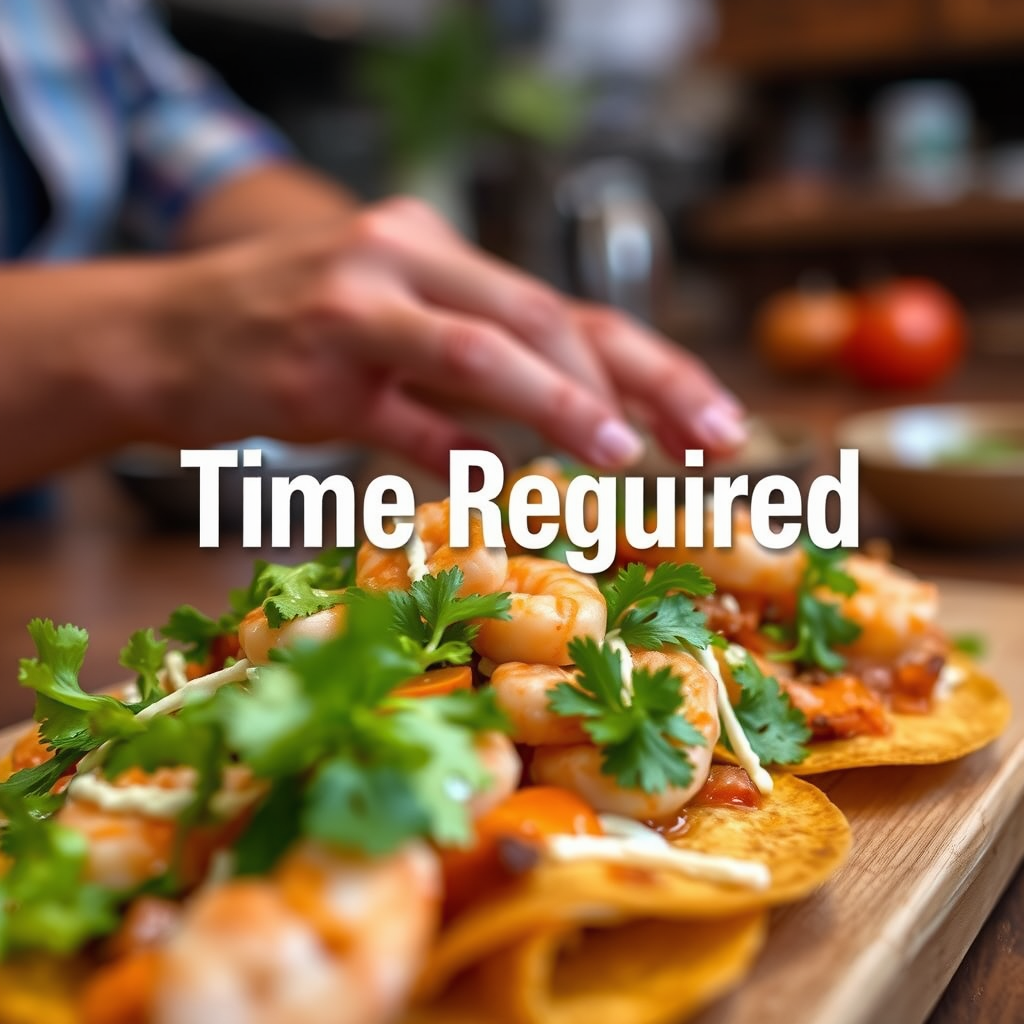 Time Required - shrimp nachos recipe