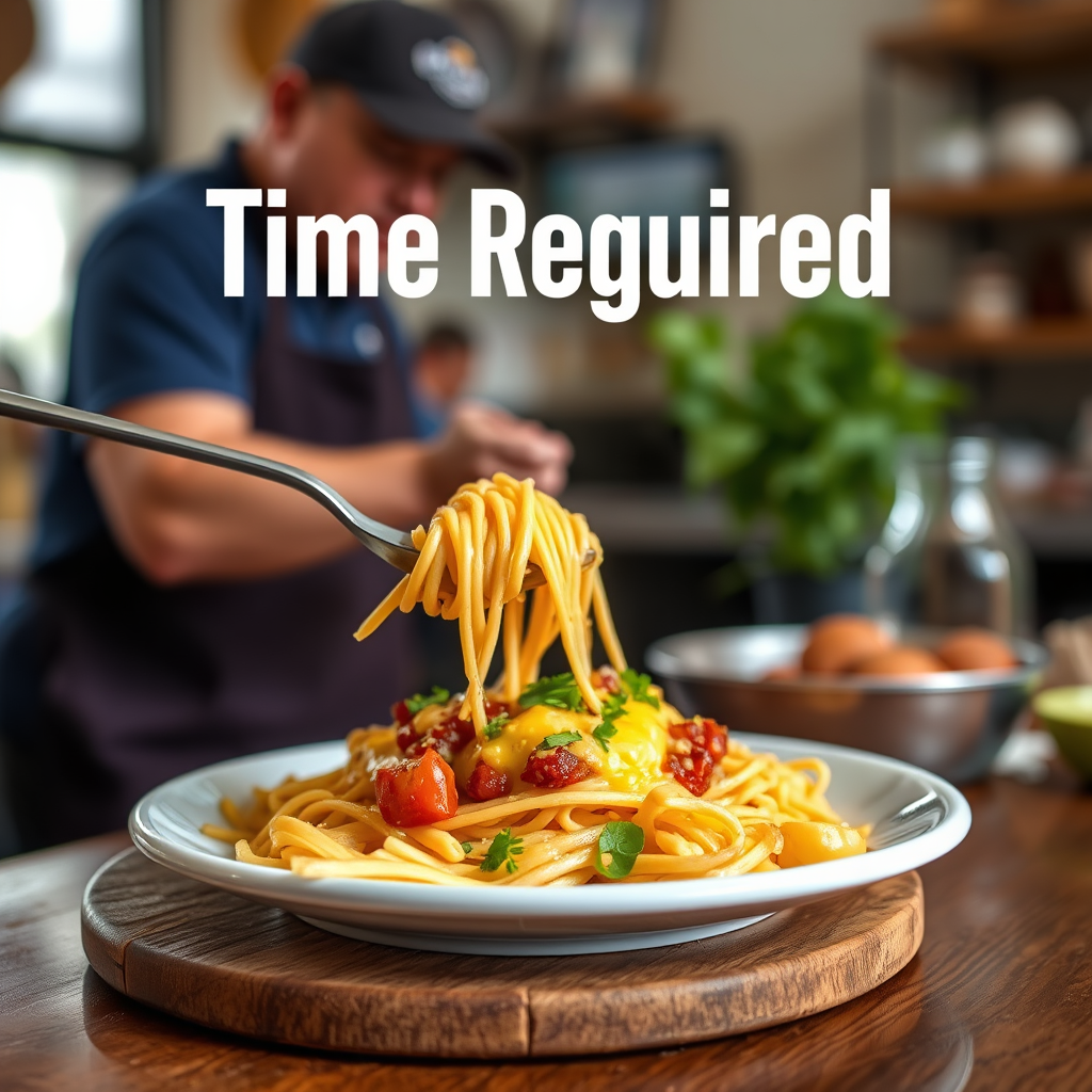 Time Required - nacho cheese slow cooker recipe