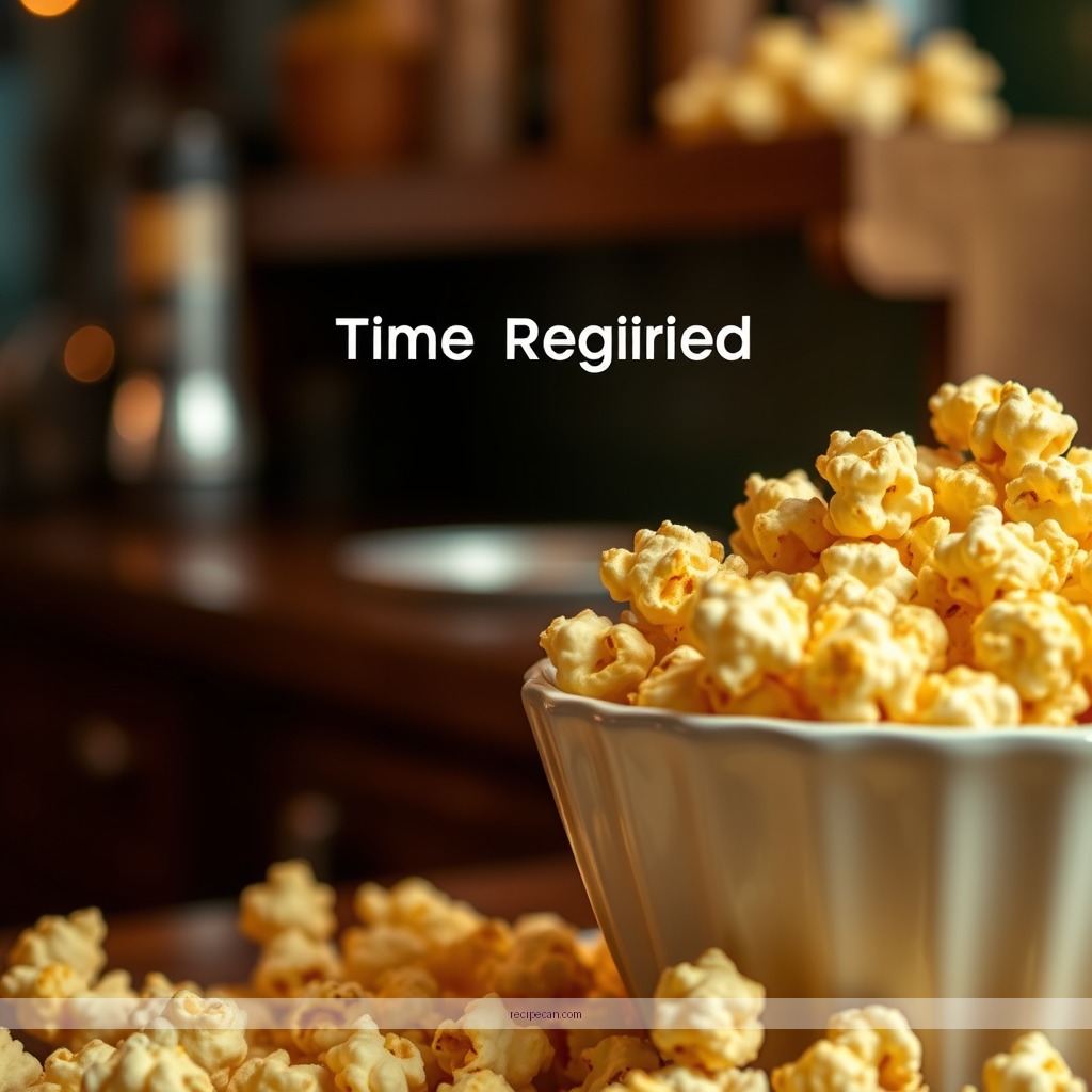 Time Required - recipe peanut butter popcorn