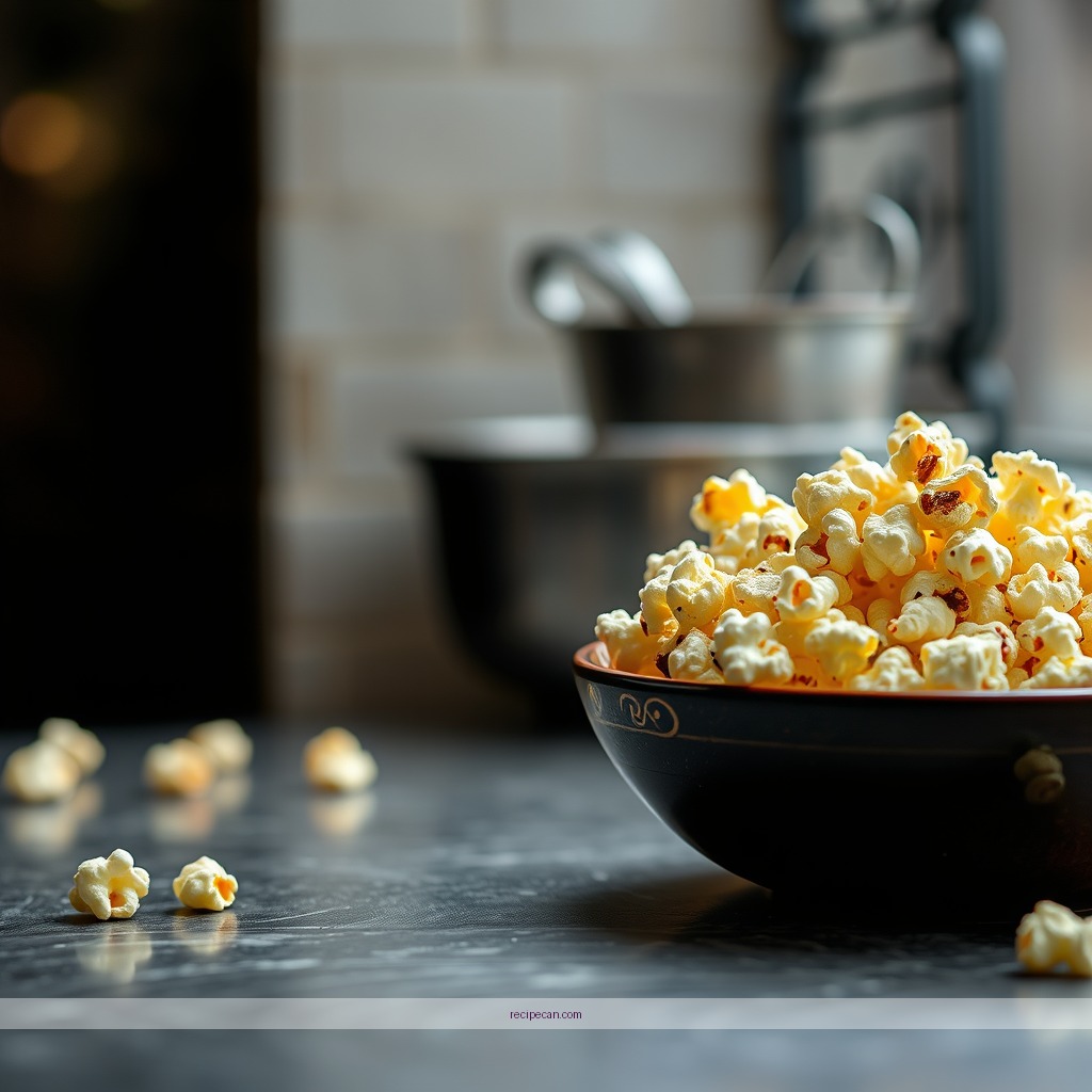 Time Required - savoury popcorn recipes