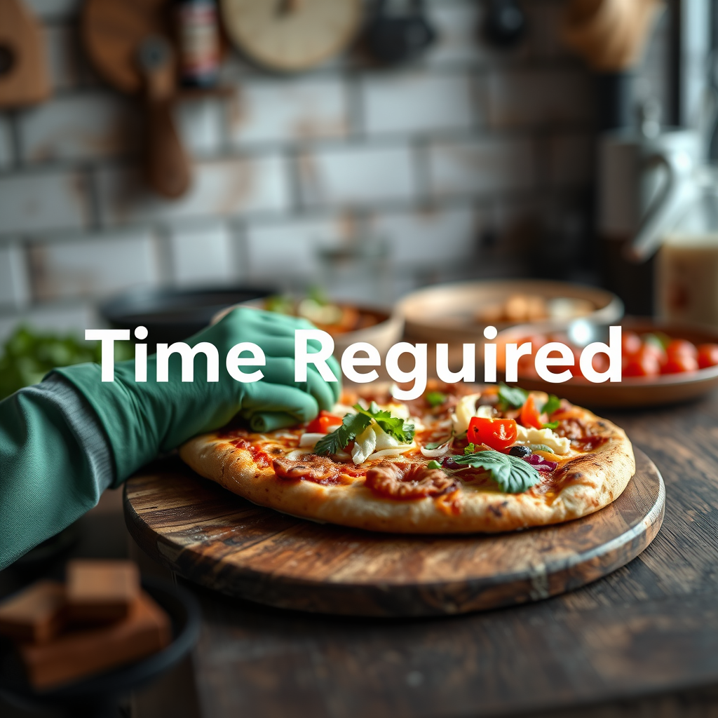 Time Required - nacho pizza recipe