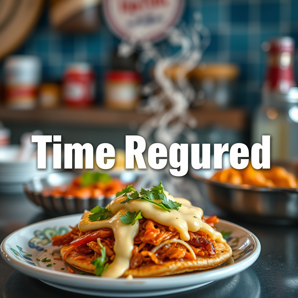 Time Required - nacho recipe with cheese sauce