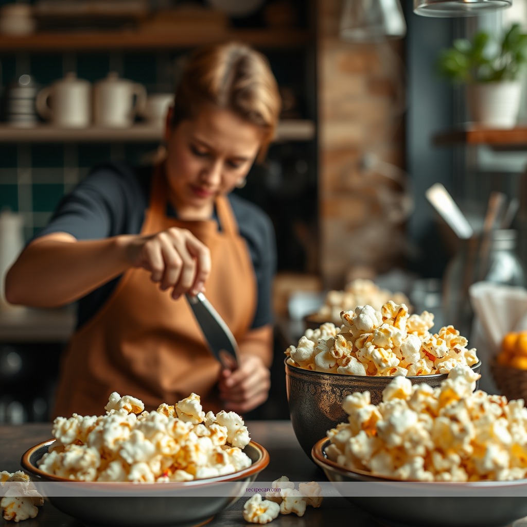 Time Required - flavored popcorn recipe