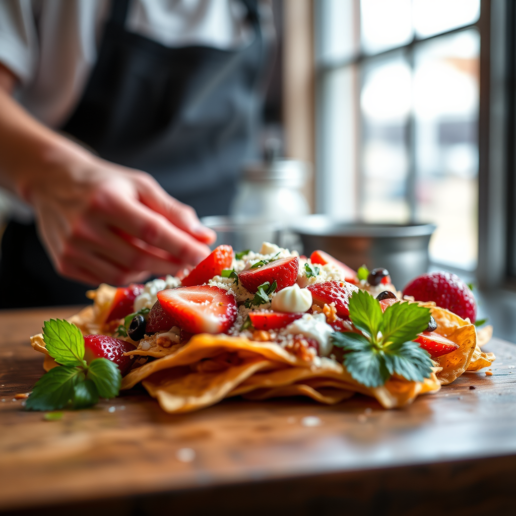 Time Required - strawberry nachos recipe