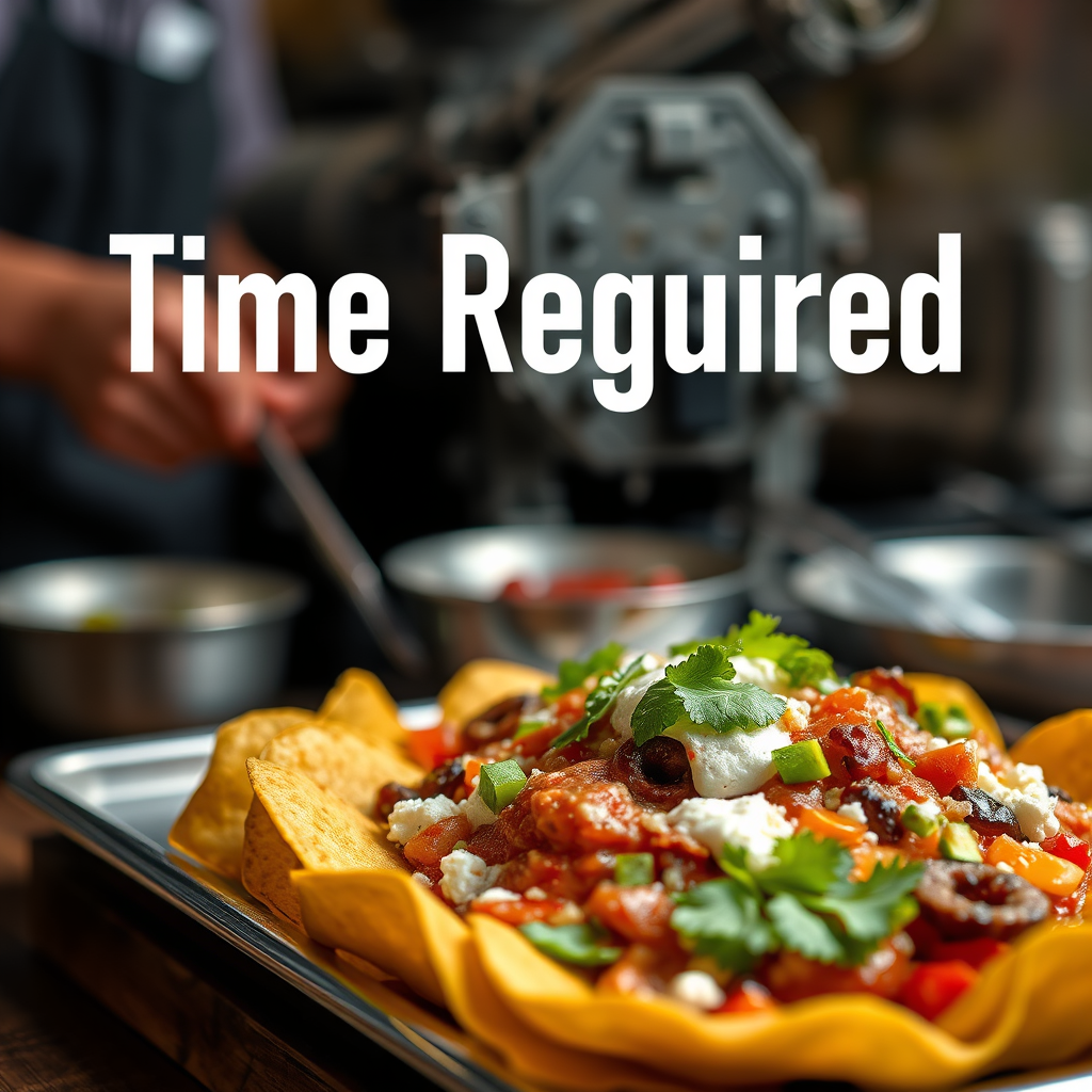Time Required - super nachos recipe