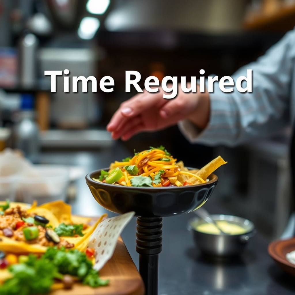 Time Required - super bowl nachos recipe