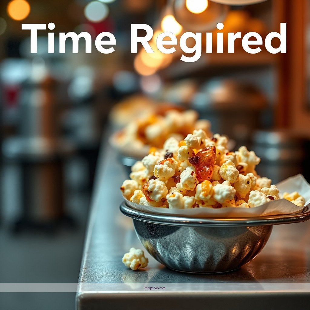 Time Required - popcorn topping recipes