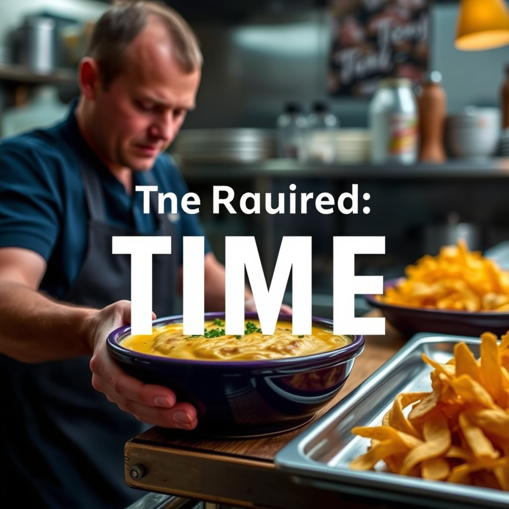 Time Required - velveeta nacho cheese dip recipe