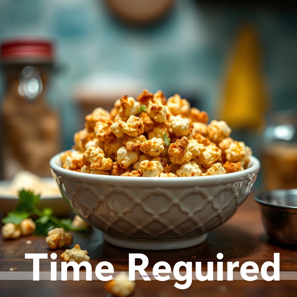 Time Required - recipe chicken popcorn