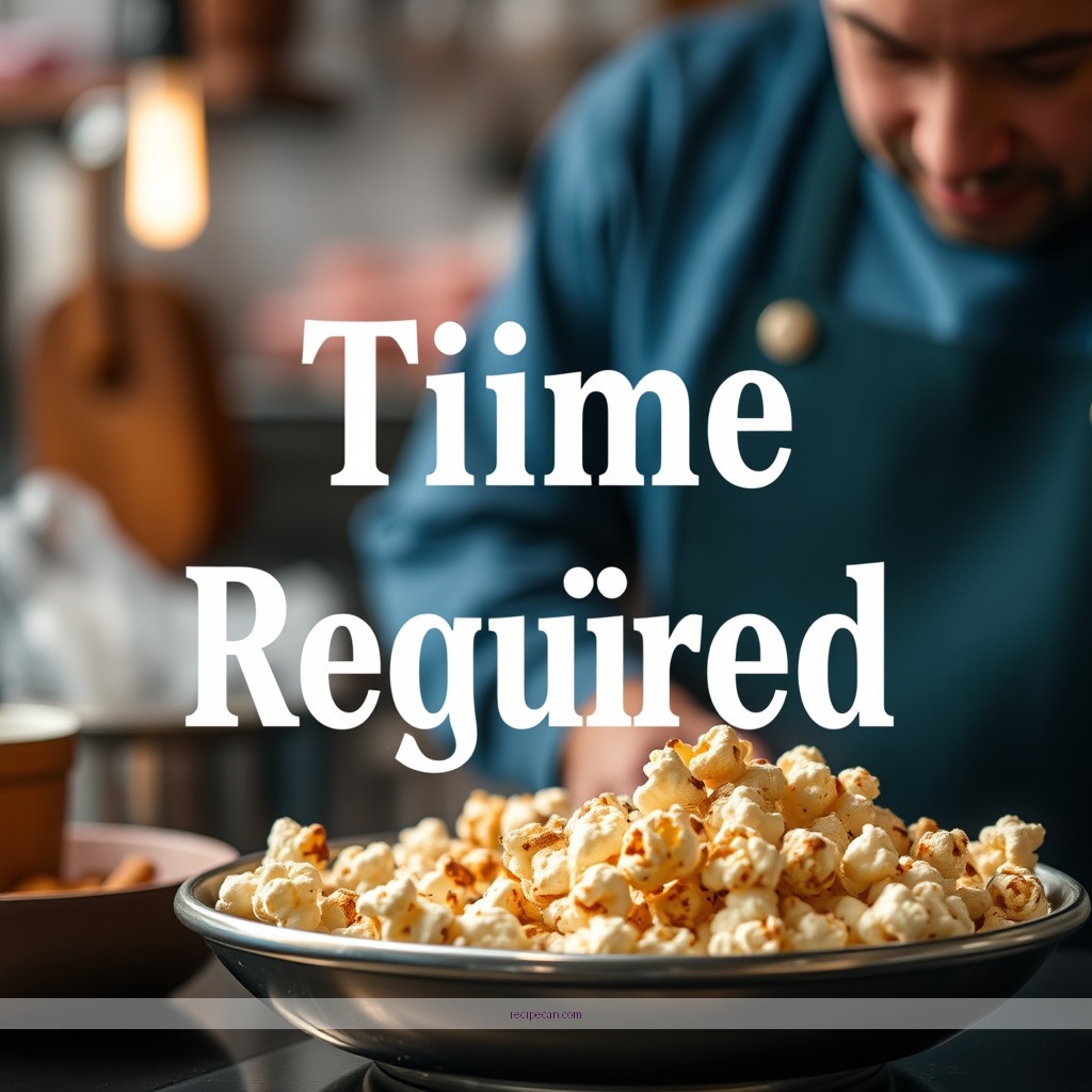Time Required - recipe cinnamon popcorn