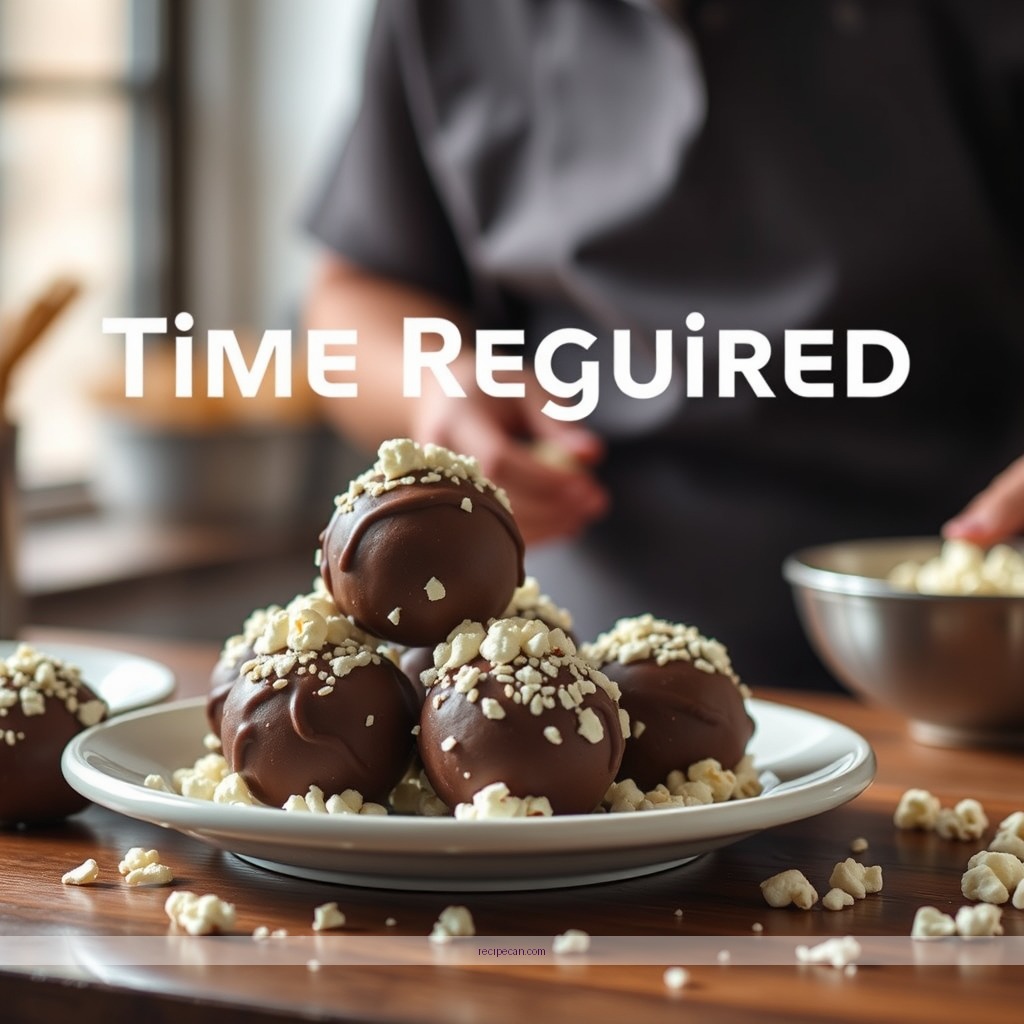 Time Required - recipe for chocolate popcorn balls