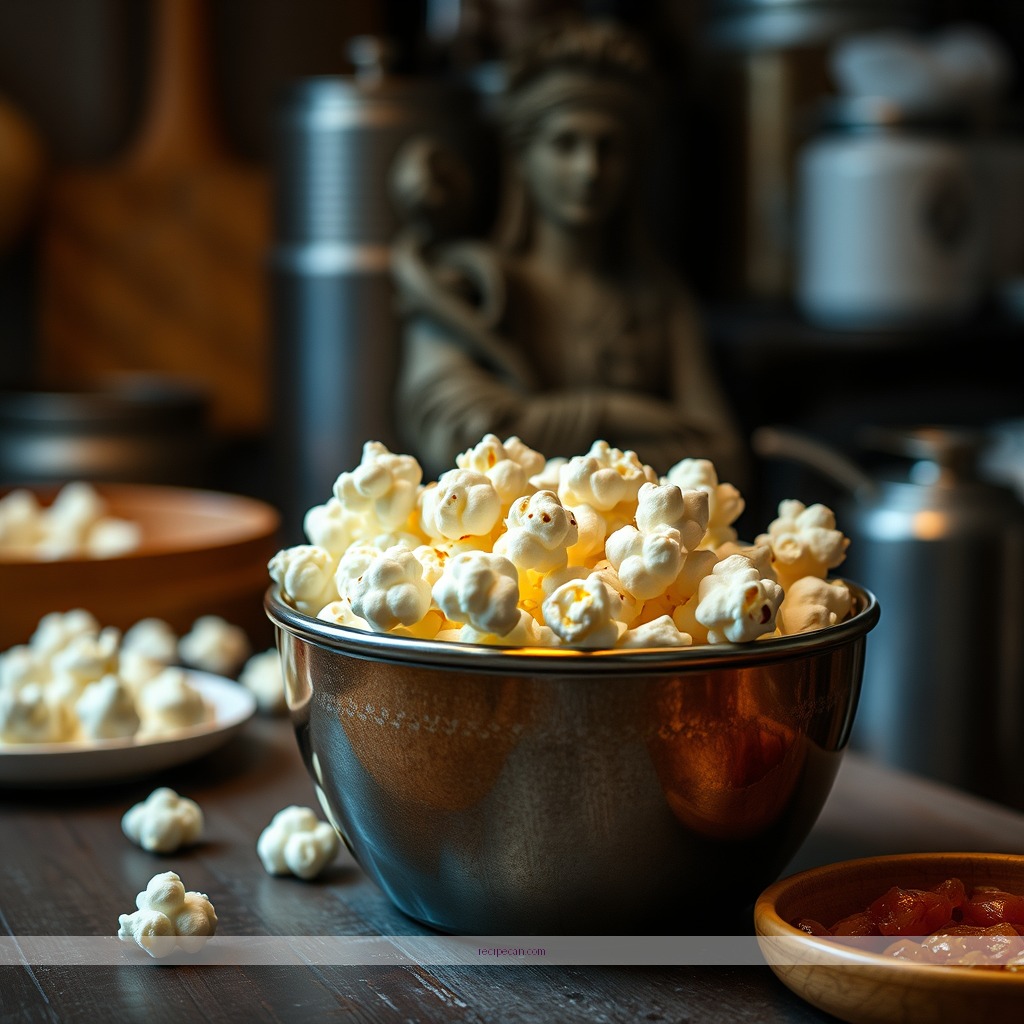 Time Required - recipe for marshmallow popcorn