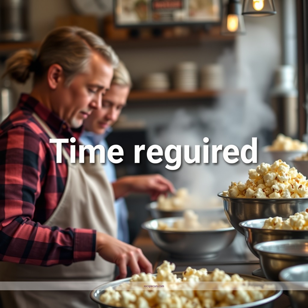 Time Required - recipe popcorn