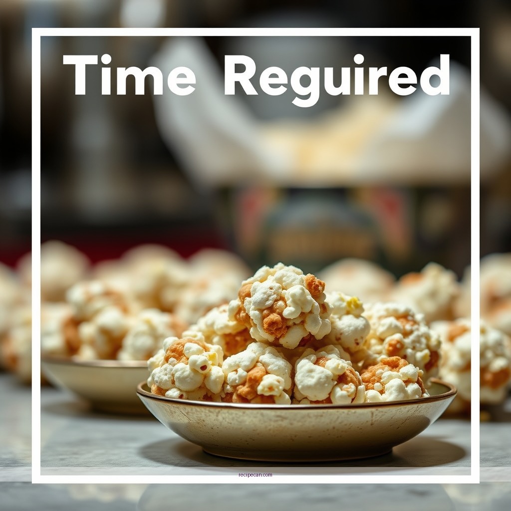 Time Required - recipe popcorn balls
