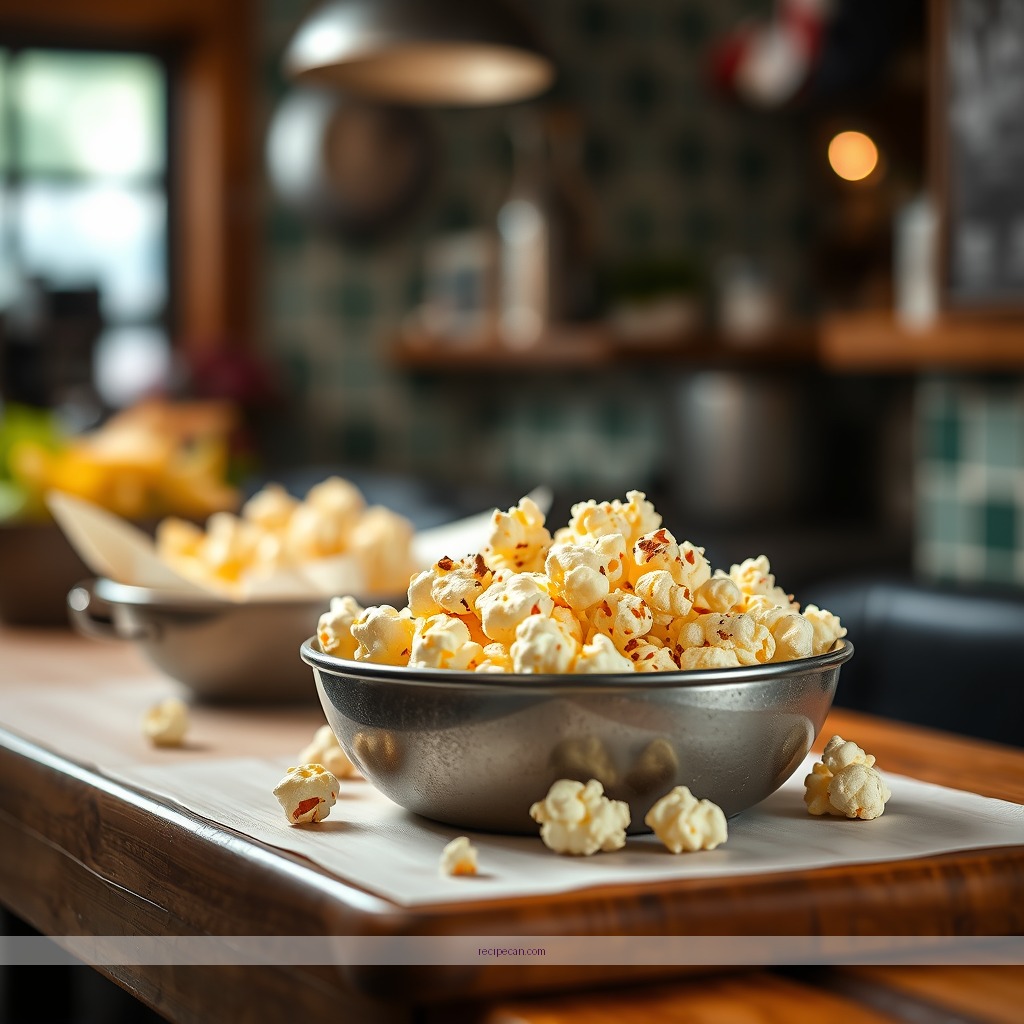 Time Required - white cheddar popcorn recipe