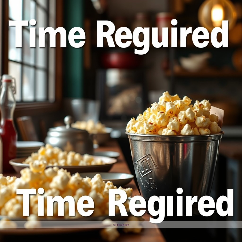 Time Required - best popcorn seasoning recipe