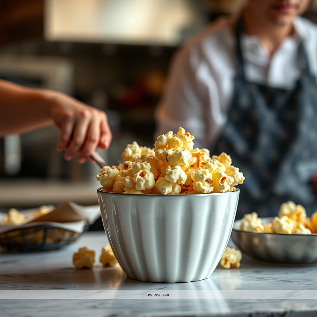 Time Required - butter toffee popcorn recipe