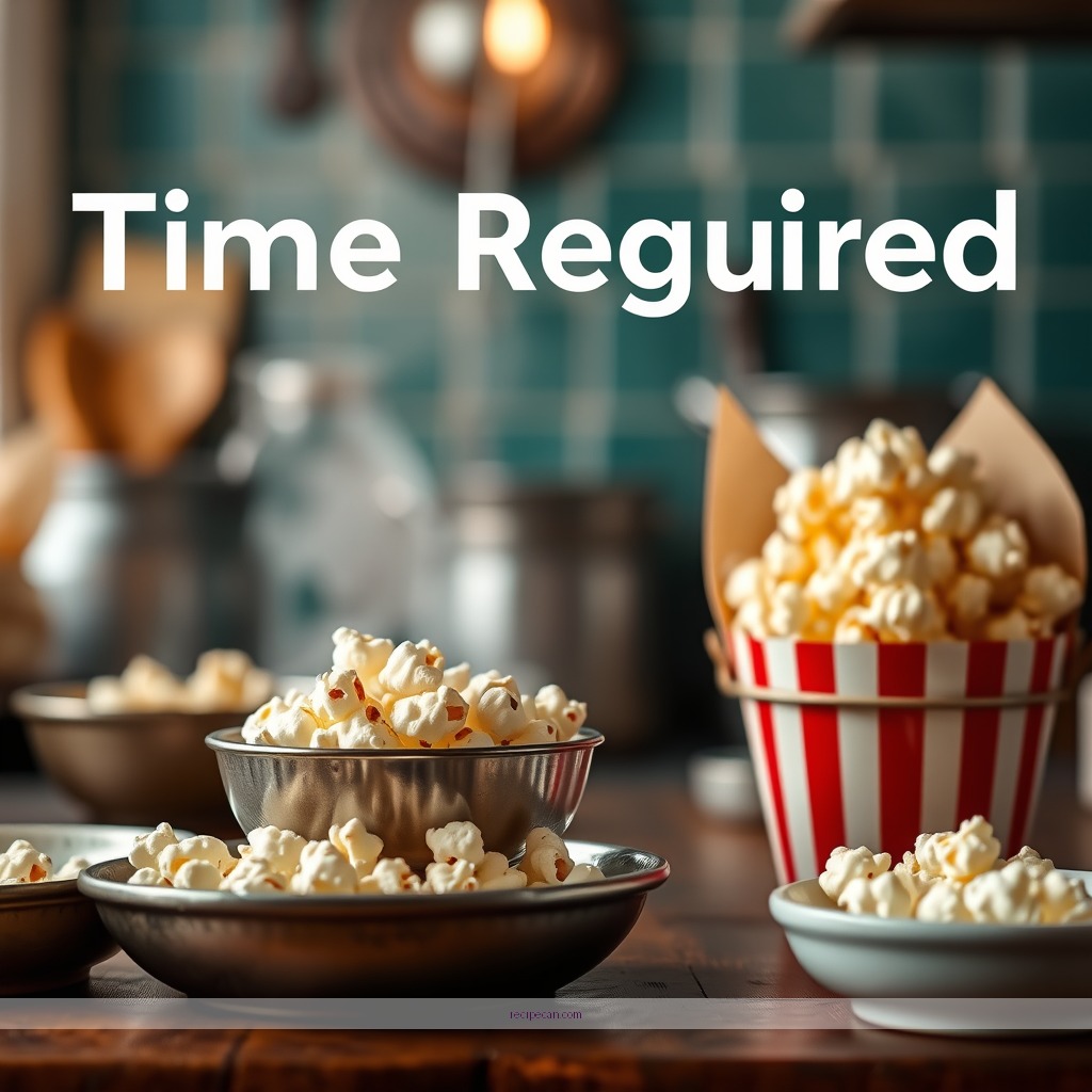 Time Required - buttered popcorn recipe