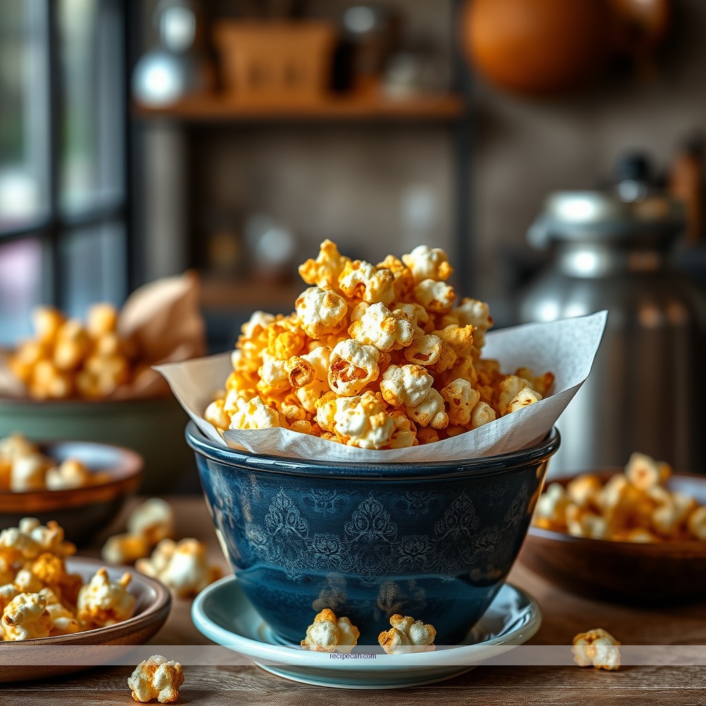 Time Required - chewy caramel popcorn recipe