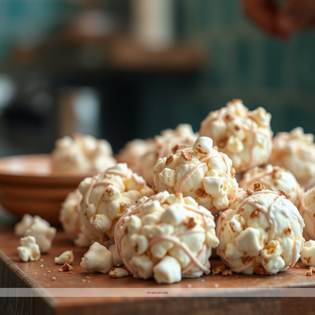 Time Required - marshmallow popcorn balls recipes