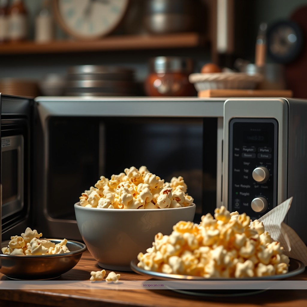 Time Required - popcorn microwave recipe