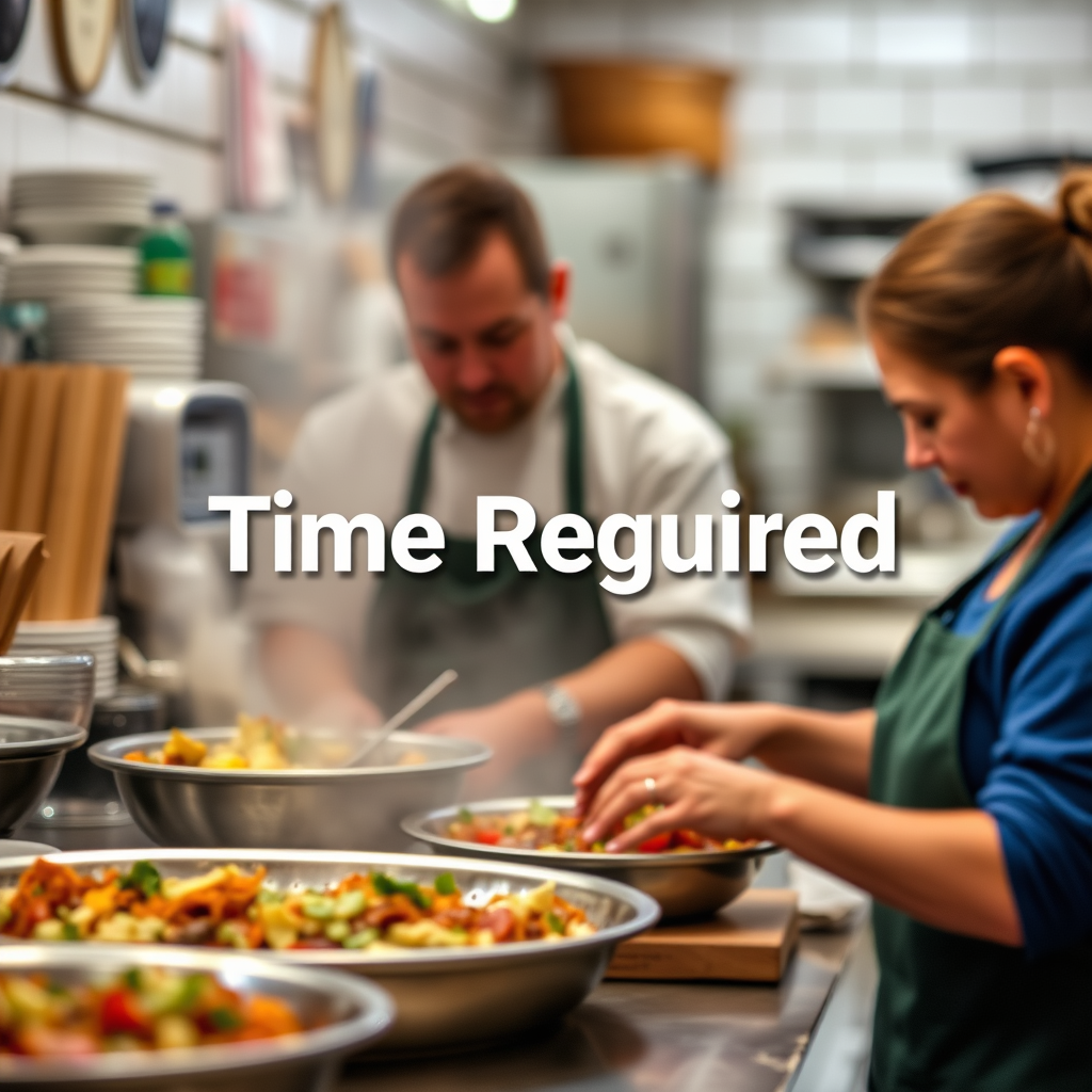 Time Required - nacho bake recipe