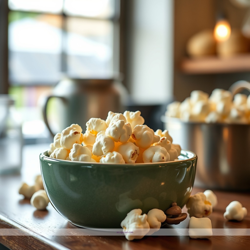 Time Required - popcorn recipe with marshmallows