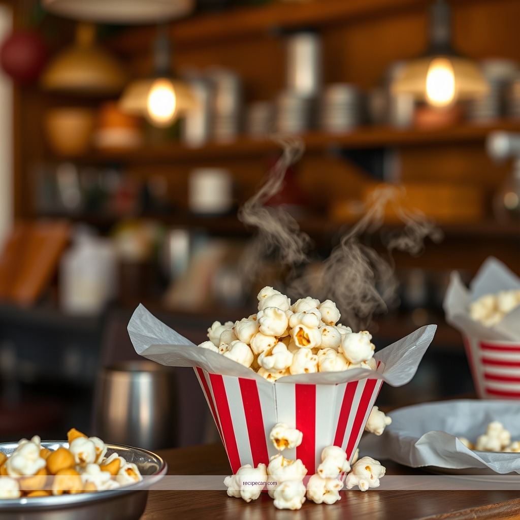 Time Required - popped popcorn recipes