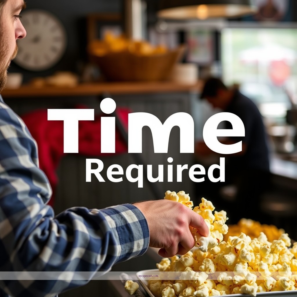 Time Required - recipe for cheese popcorn