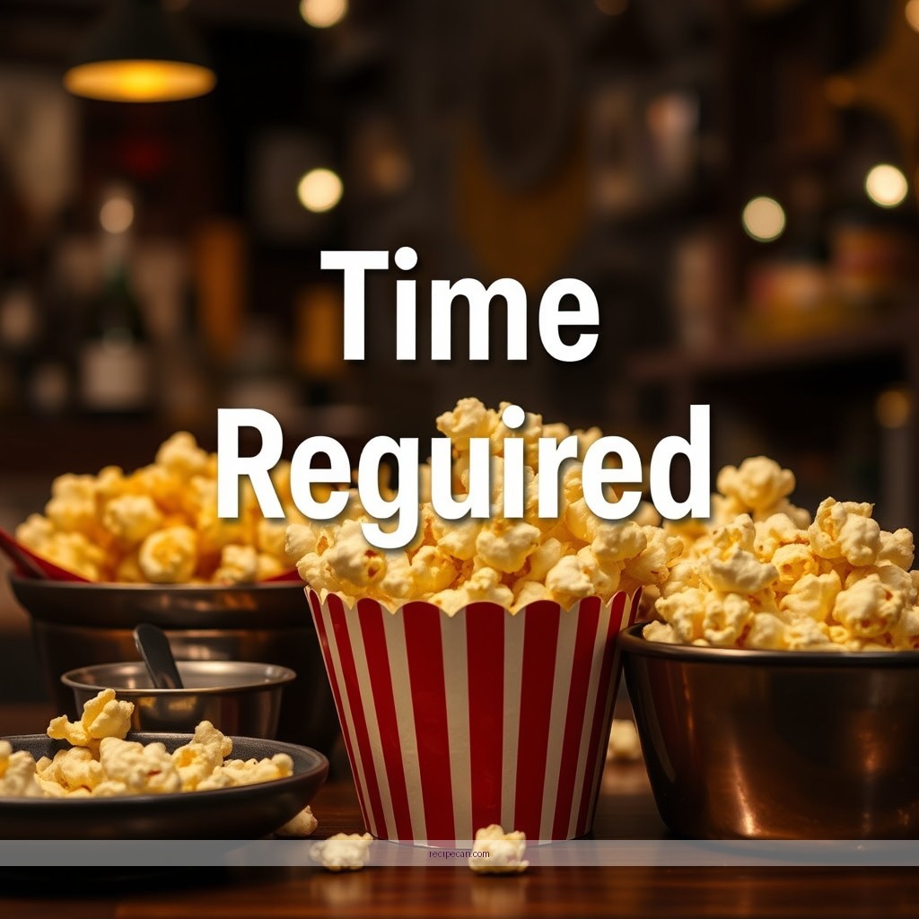 Time Required - theatre popcorn recipe