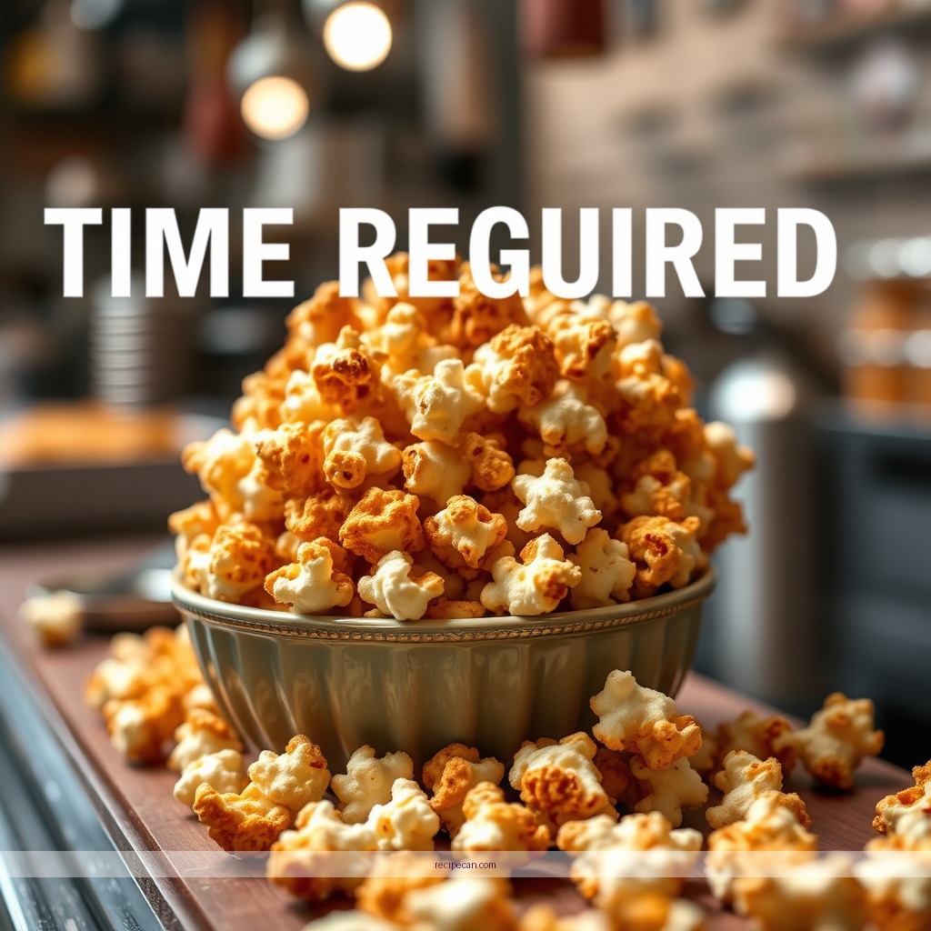 Time Required - best recipe for caramel popcorn
