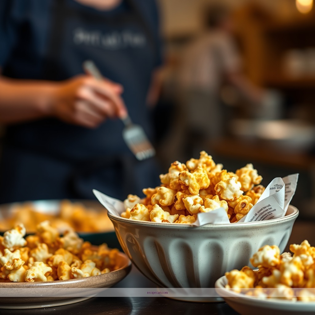 Time Required - crunchy caramel popcorn recipe