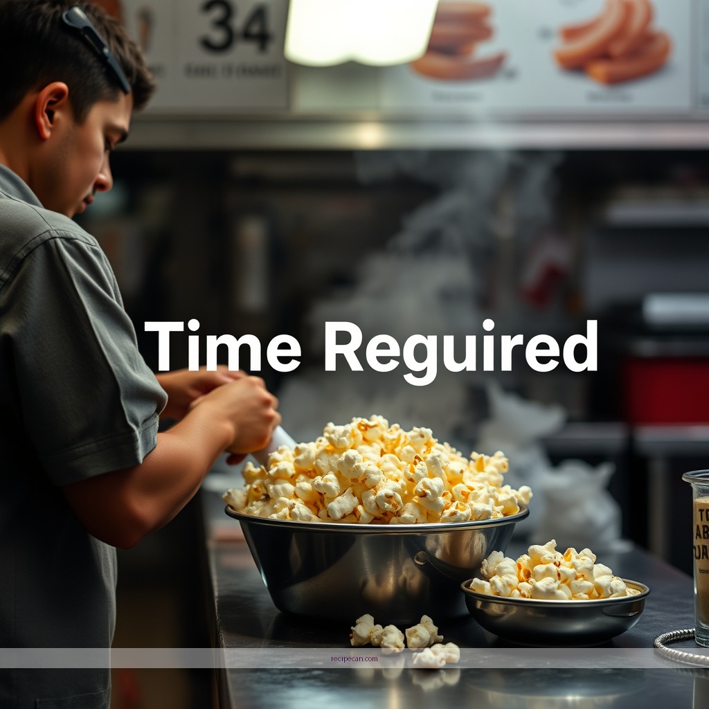 Time Required - interesting popcorn recipes